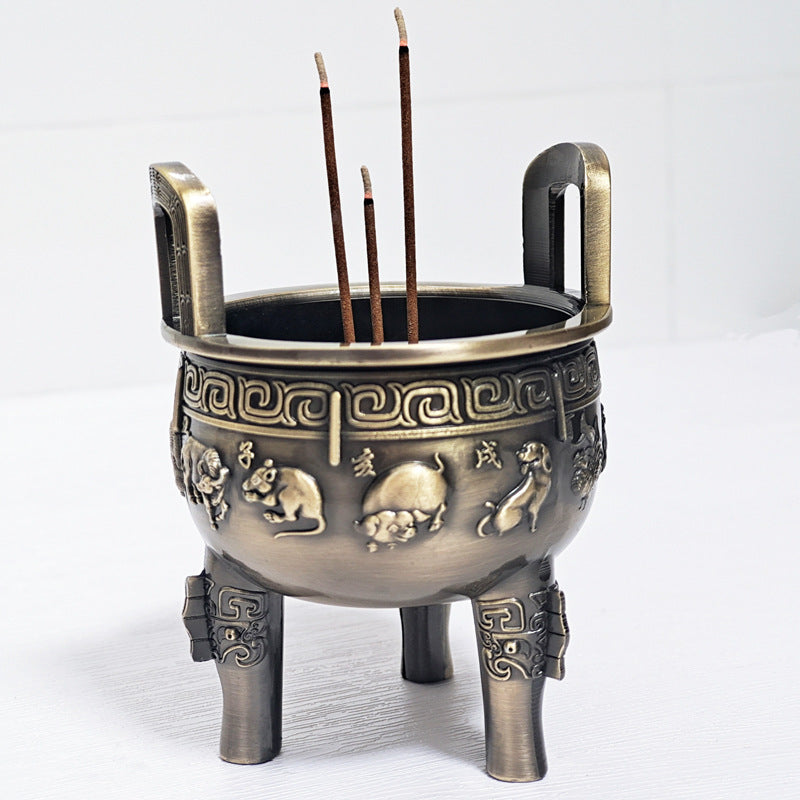 Bronze Tripod Incense Burner